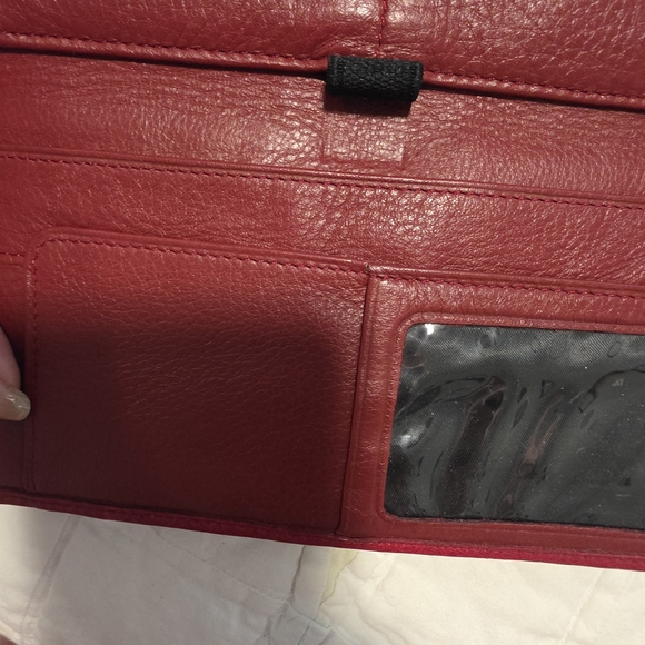 Brighton Red and Cream Crossbody Bag - Picture 14 of 14
